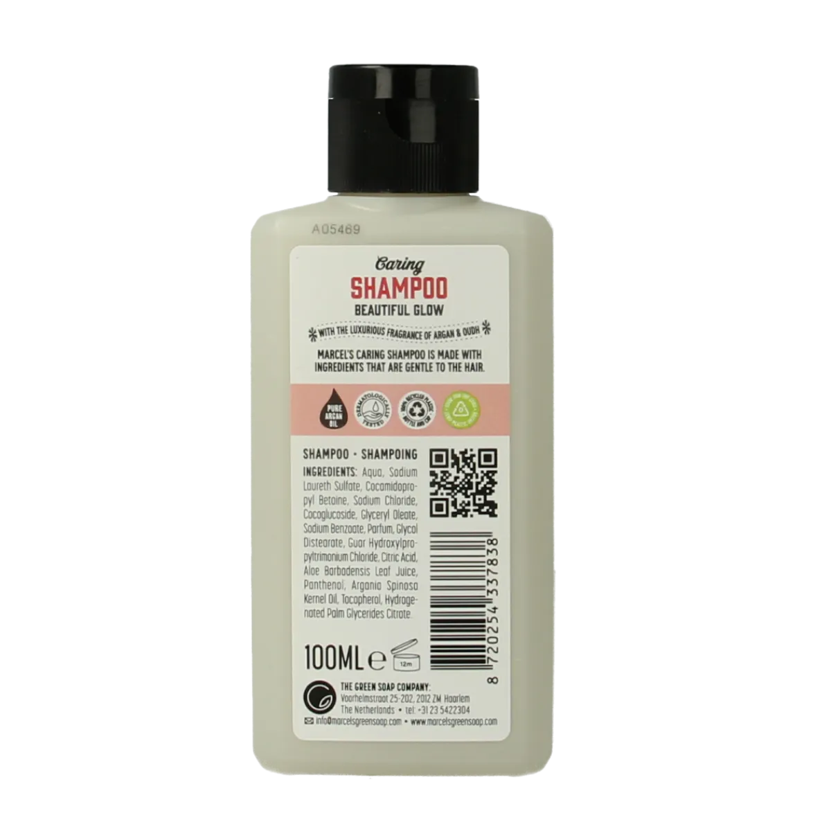 New Marcel's Green Soap Shampoo mini argan & oudh