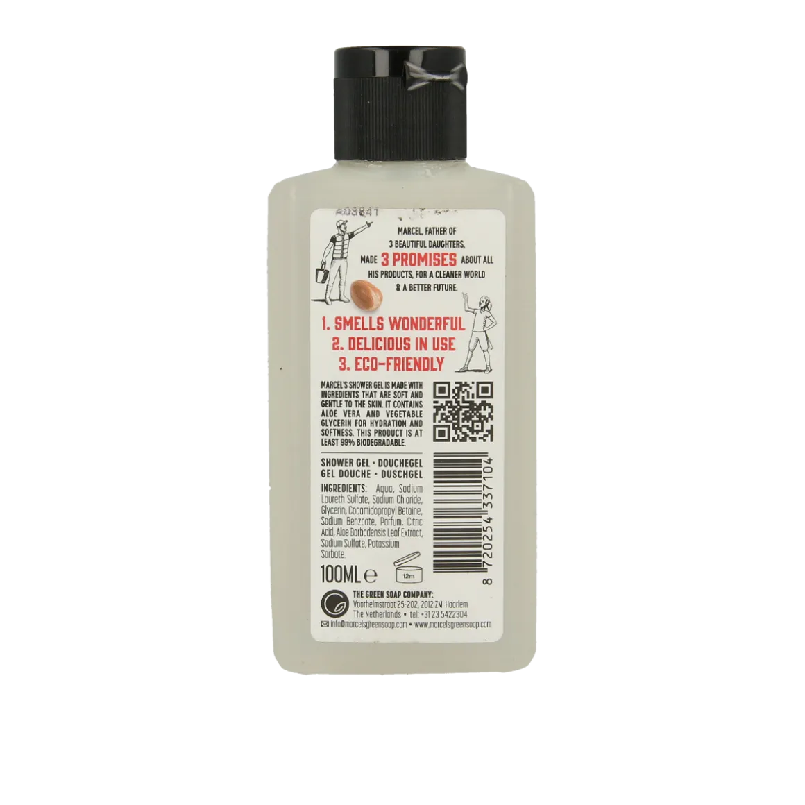 Marcel's Green Soap Showergel argan & oudh mini