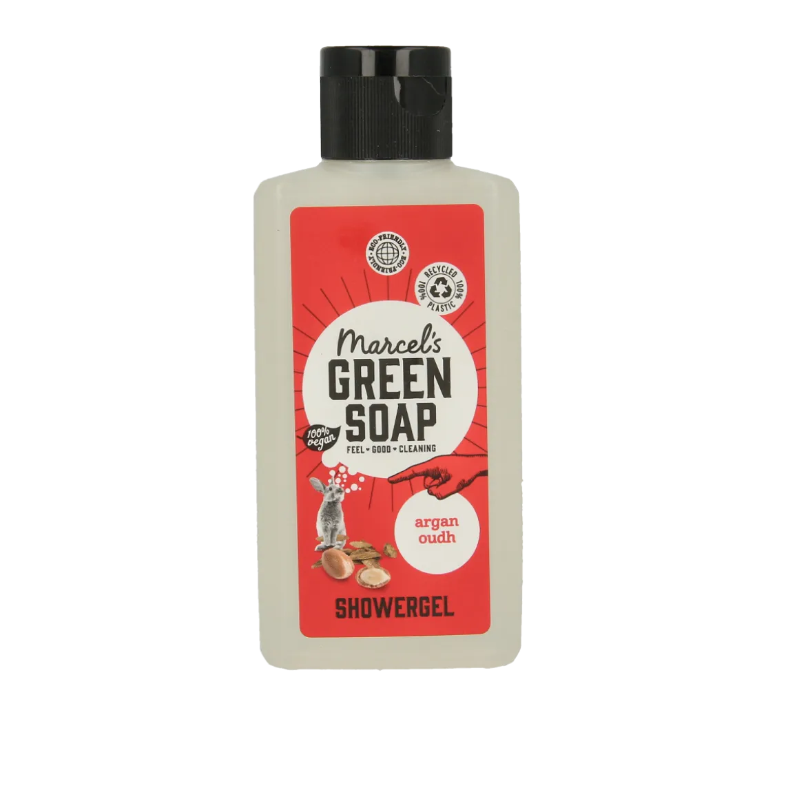 Marcel's Green Soap Showergel argan & oudh mini