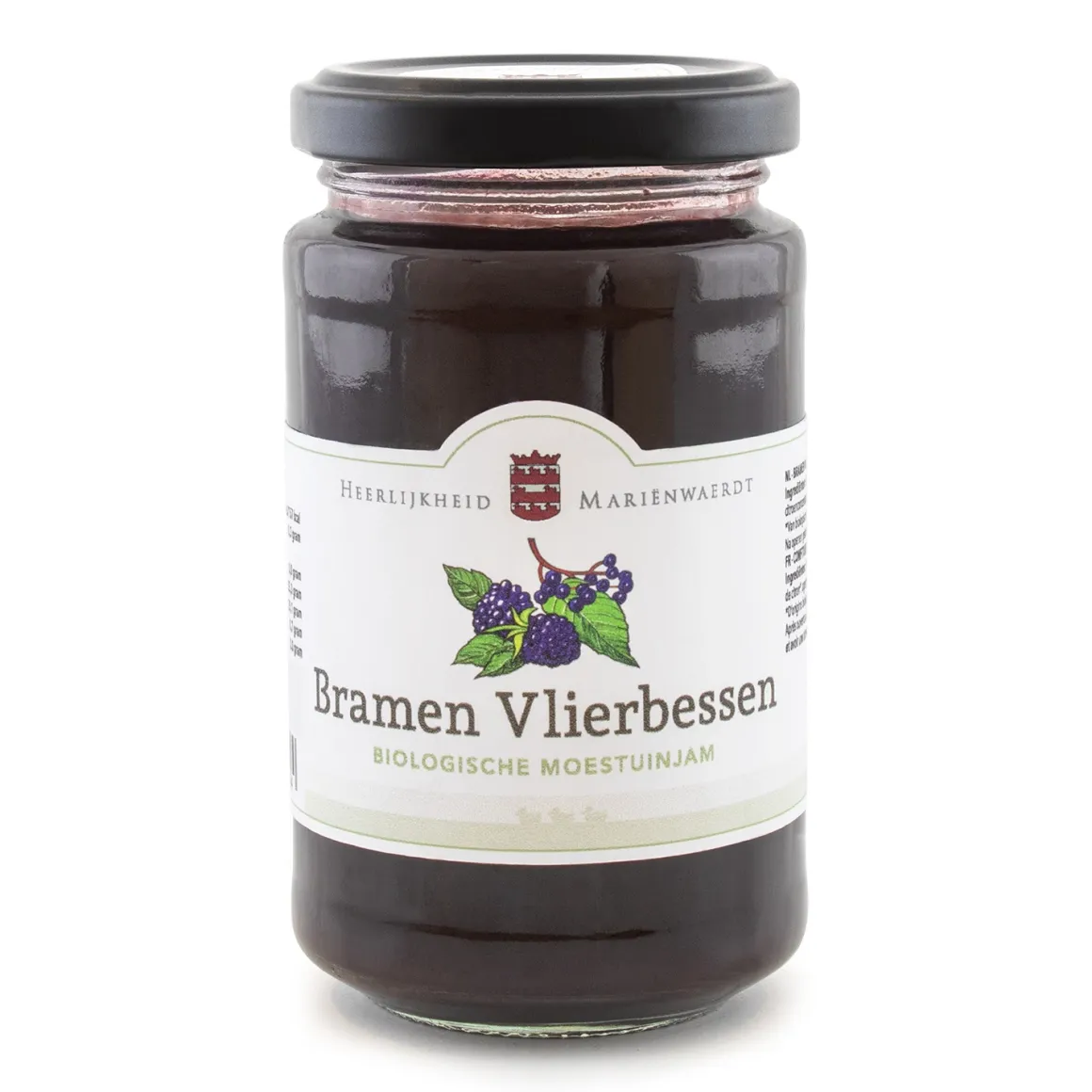 Marienwaerdt Moestuinjam bramen en vlierbessen bio