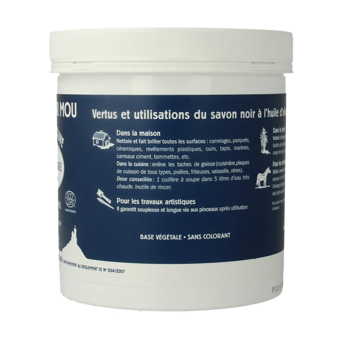 Marius Fabre Savon noir lavoir zwarte zeep pot