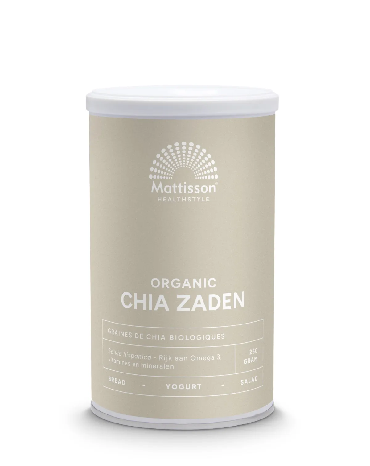 Hot Mattisson Absolute chia zaad raw bio