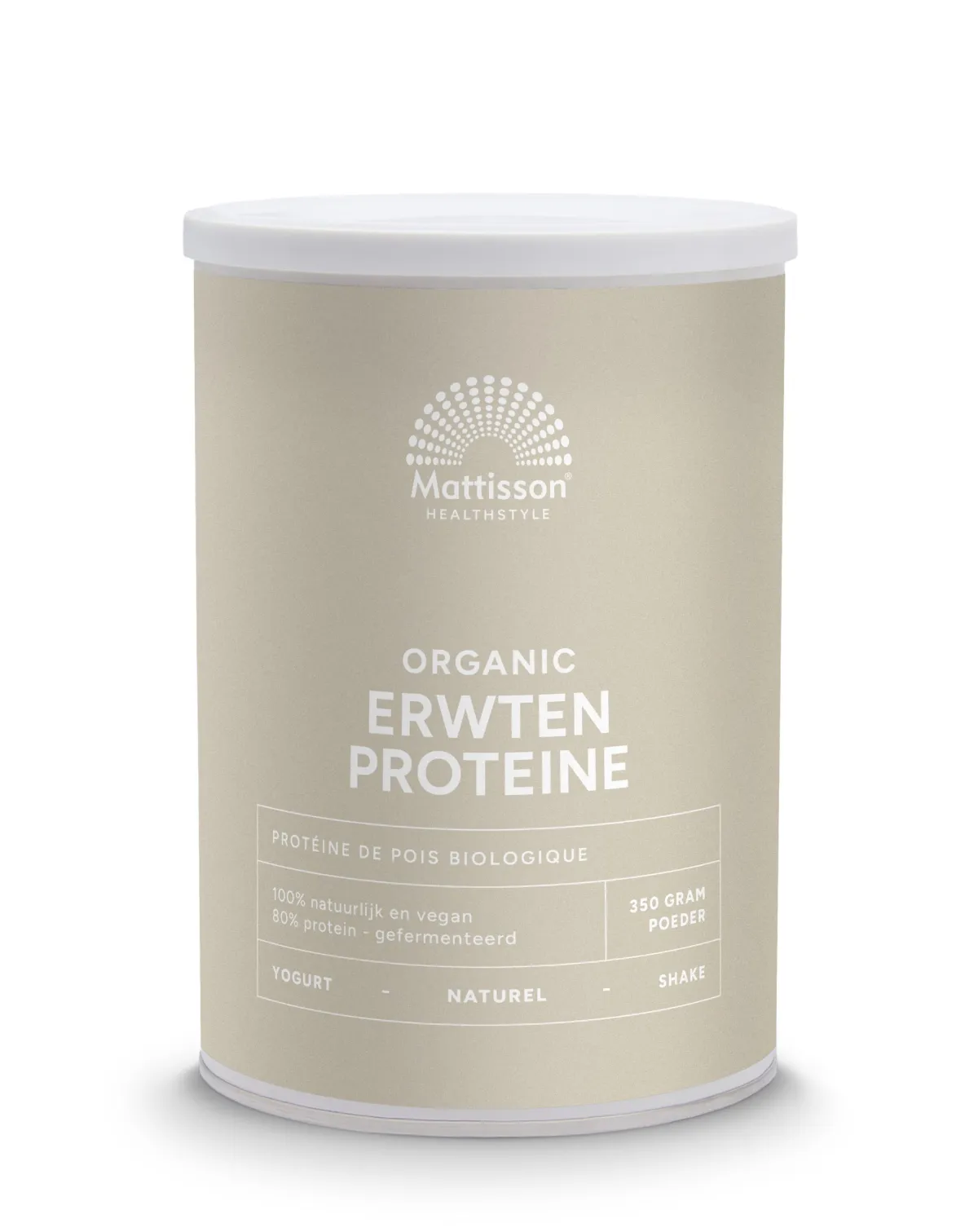 Online Mattisson Erwten proteine gefermenteerd bio