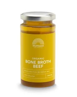 Mattisson Organic beef bone broth - botten boullion rund bio