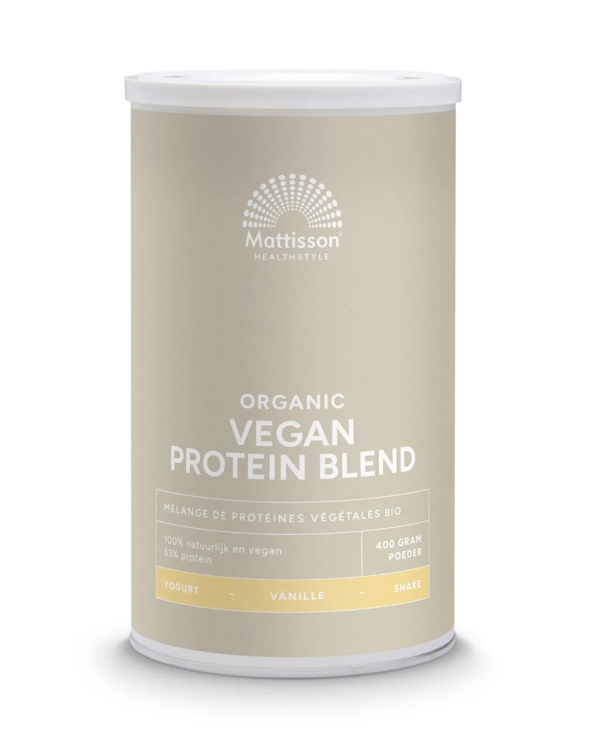 Mattisson Organic vegan protein blend vanilla