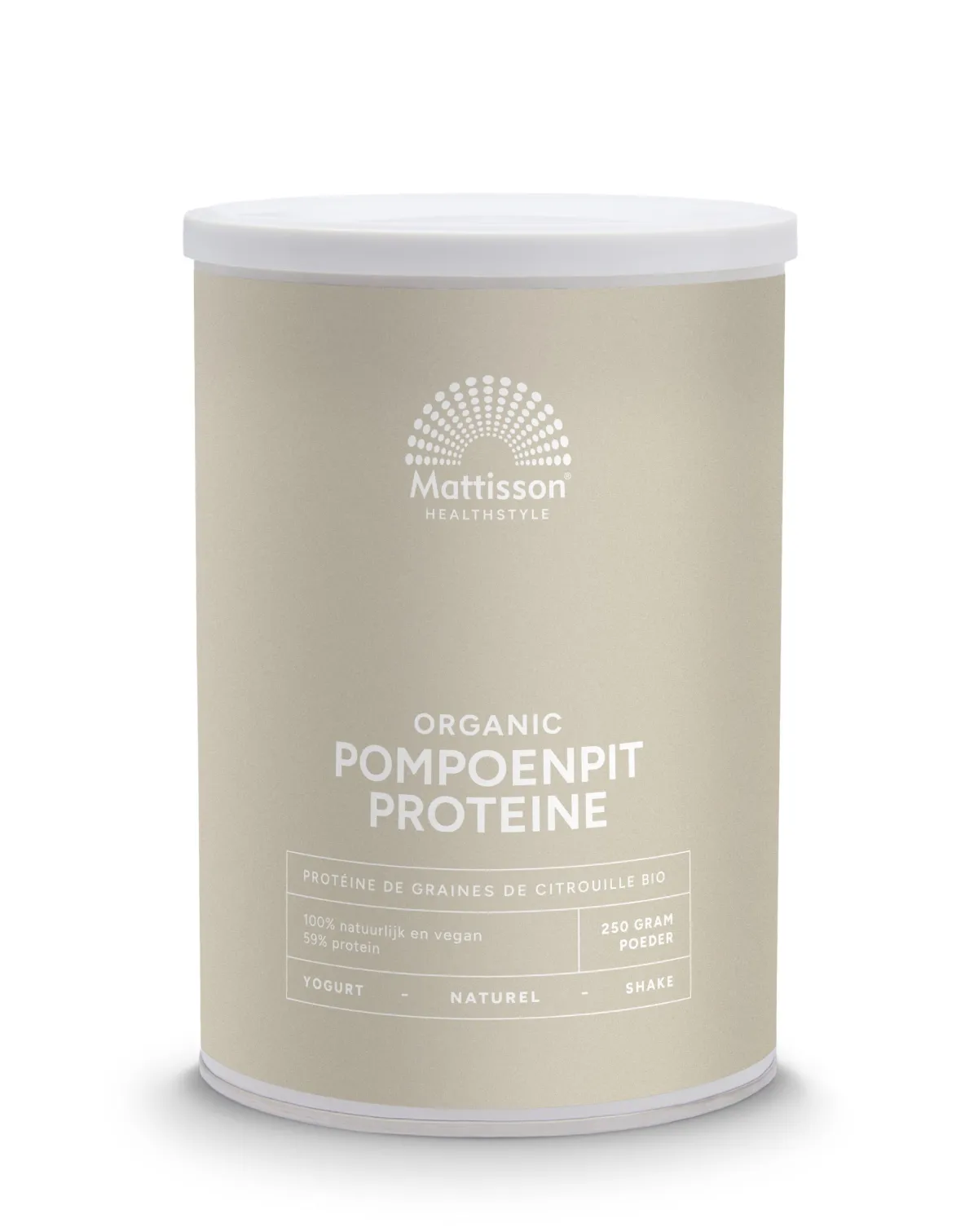 Best Mattisson Pompoenpit proteine naturel bio