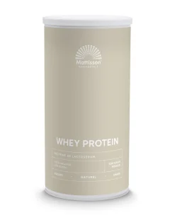 Mattisson Sport wei whey proteine concentraat naturel