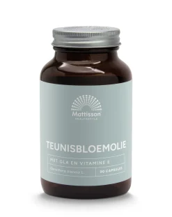 Online Mattisson Teunisbloemolie met vitamine E 1000mg