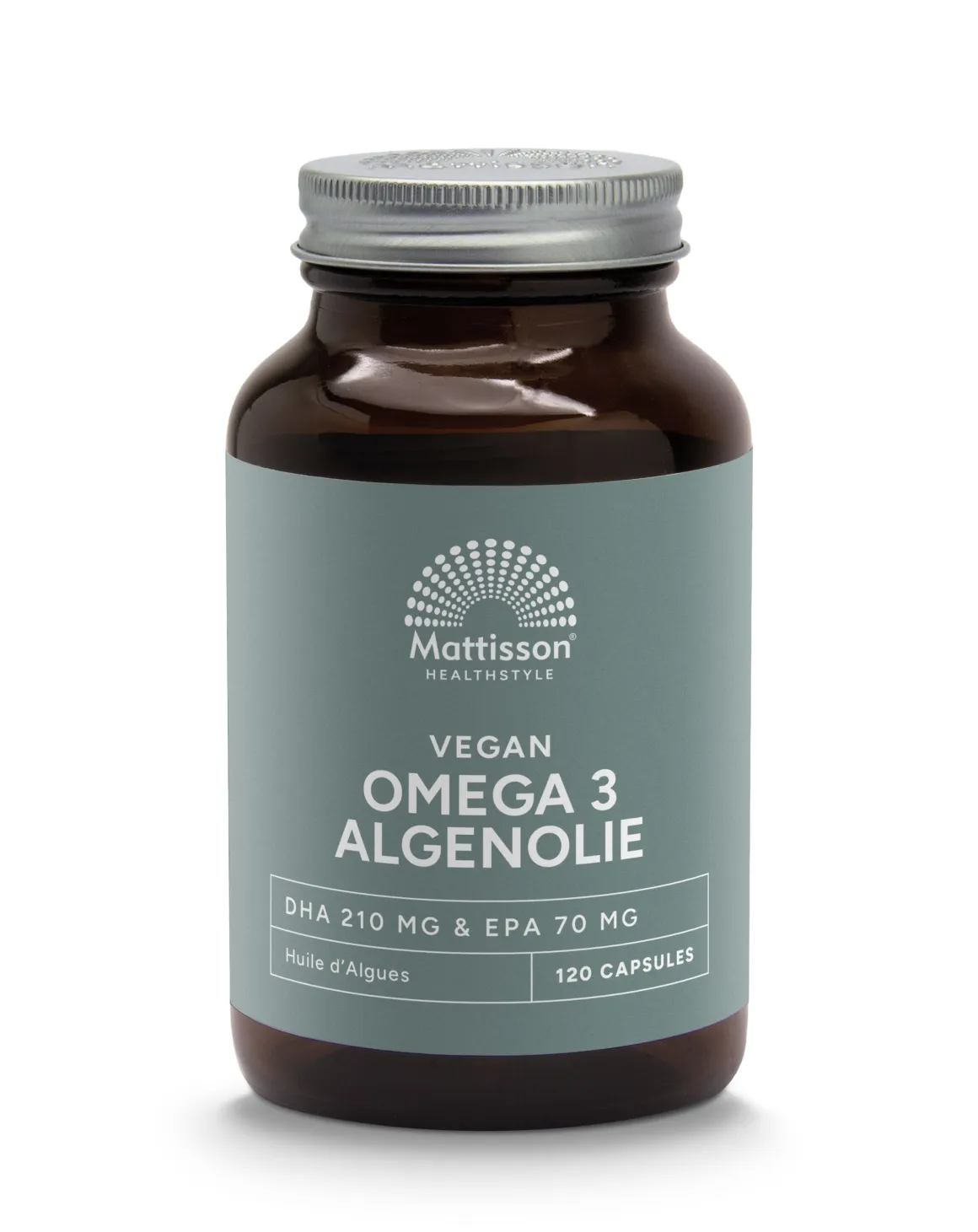 Mattisson Vegan omega-3 algenolie DHA 210mg EPA 70mg