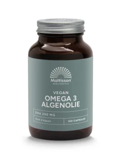 Clearance Mattisson Vegan omega-3 algenolie DHA 250mg