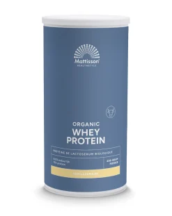 Outlet Mattisson Wei proteine vanille 75% bio