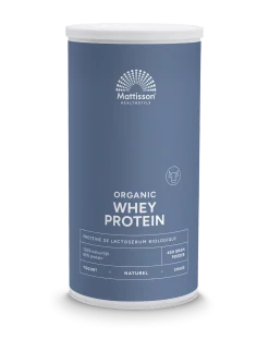 Mattisson Wei whey proteine naturel 80% bio