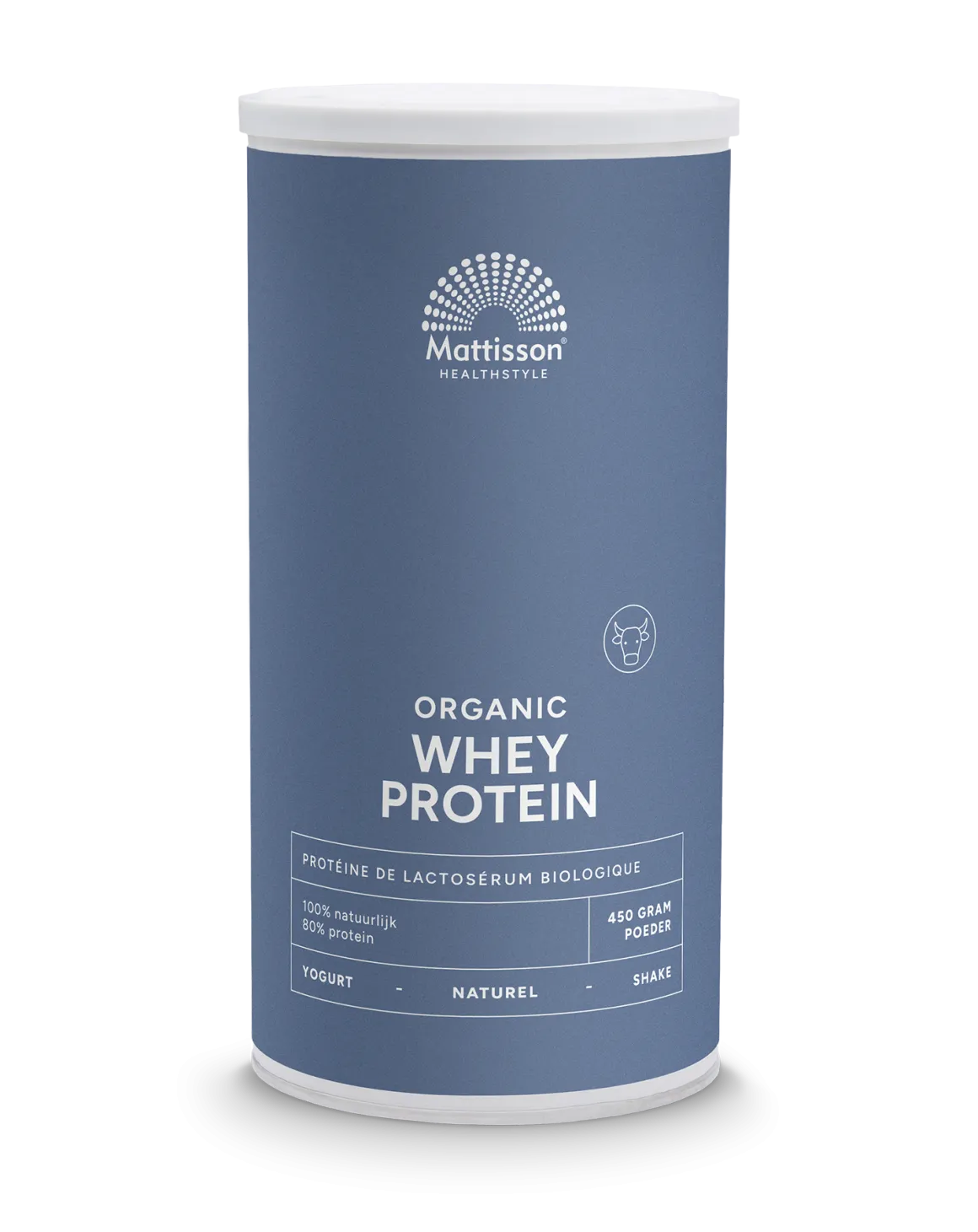 Mattisson Wei whey proteine naturel 80% bio