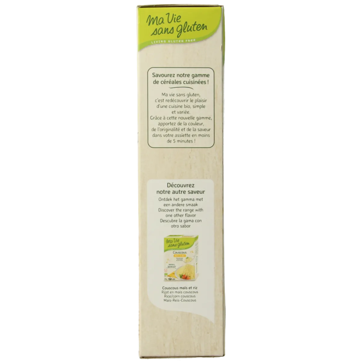 Online Ma Vie Sans Couscous 100% boekweit glutenvrij bio