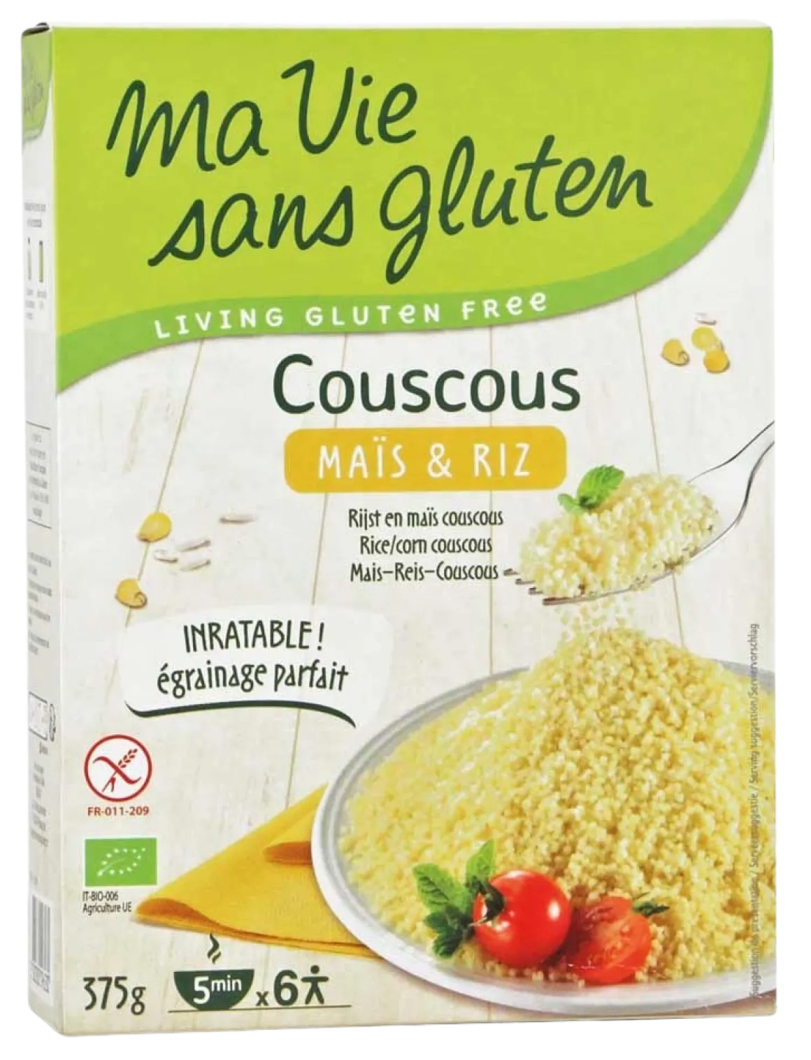 Ma Vie Sans Couscous van mais & rijst glutenvrij bio