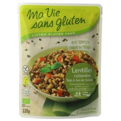 Ma Vie Sans Gekookte linzen soja & granenduo glutenvrij bio