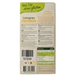 Ma Vie Sans Lasagnebladen van gele linzen glutenvrij bio