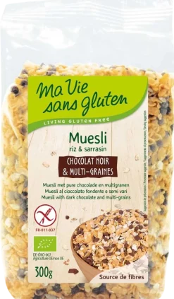 Outlet Ma Vie Sans Muesli chocolade en multigranen glutenvrij bio