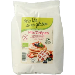 Ma Vie Sans Pannenkoeken wafels en flensjes mix glutenvrij bio
