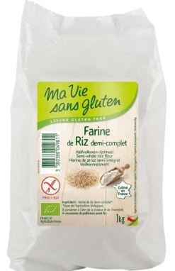 New Ma Vie Sans Rijstmeel halfvolkoren glutenvrij bio