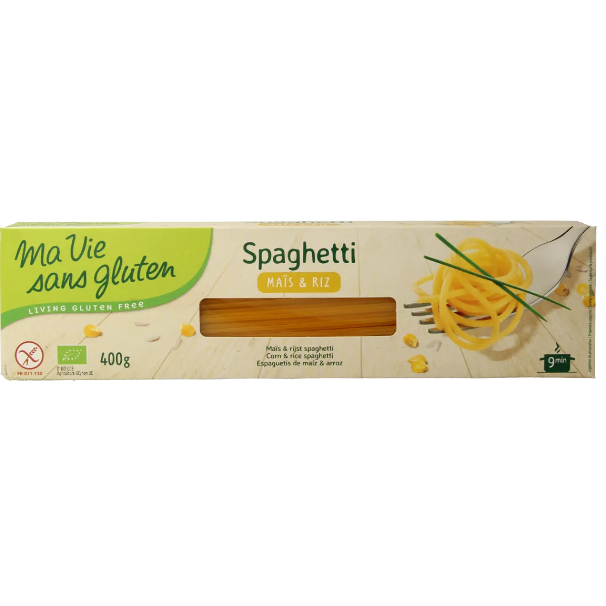 Ma Vie Sans Spaghetti van mais & rijst glutenvrij bio