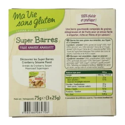 Ma Vie Sans Super repen amandel vijg amarant glutenvrij bio