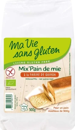 Discount Ma Vie Sans Wit broodmix met quinomeel bio glutenvrij