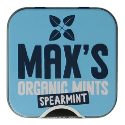 Max mints Spearmint blikje vierkant bio