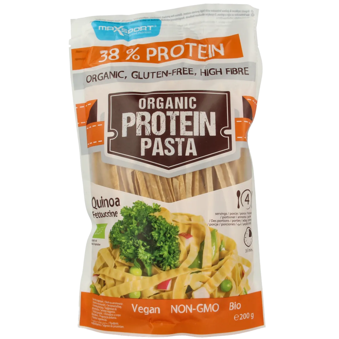 Max Sport Protein pasta quinoa fettucine