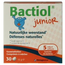 Clearance Metagenics Bactiol junior chew