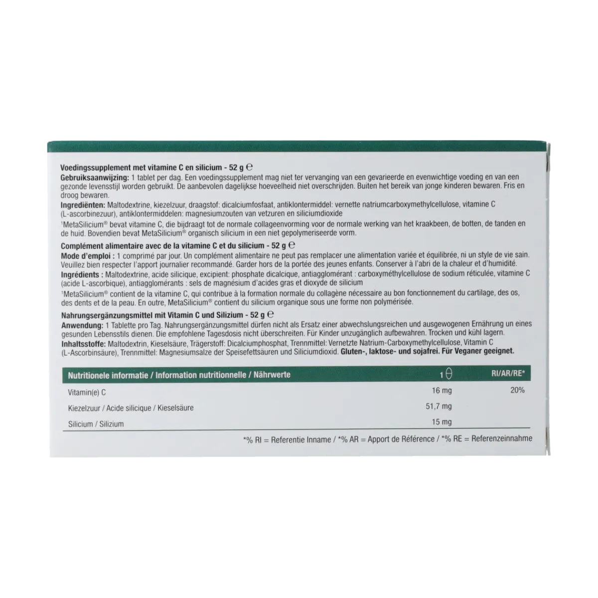 Clearance Metagenics Metasilicium