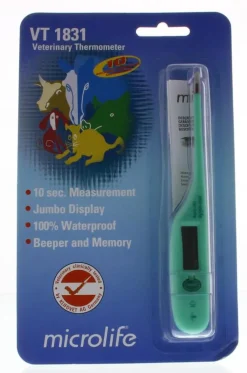 Outlet Microlife Thermometer veterinary 1831