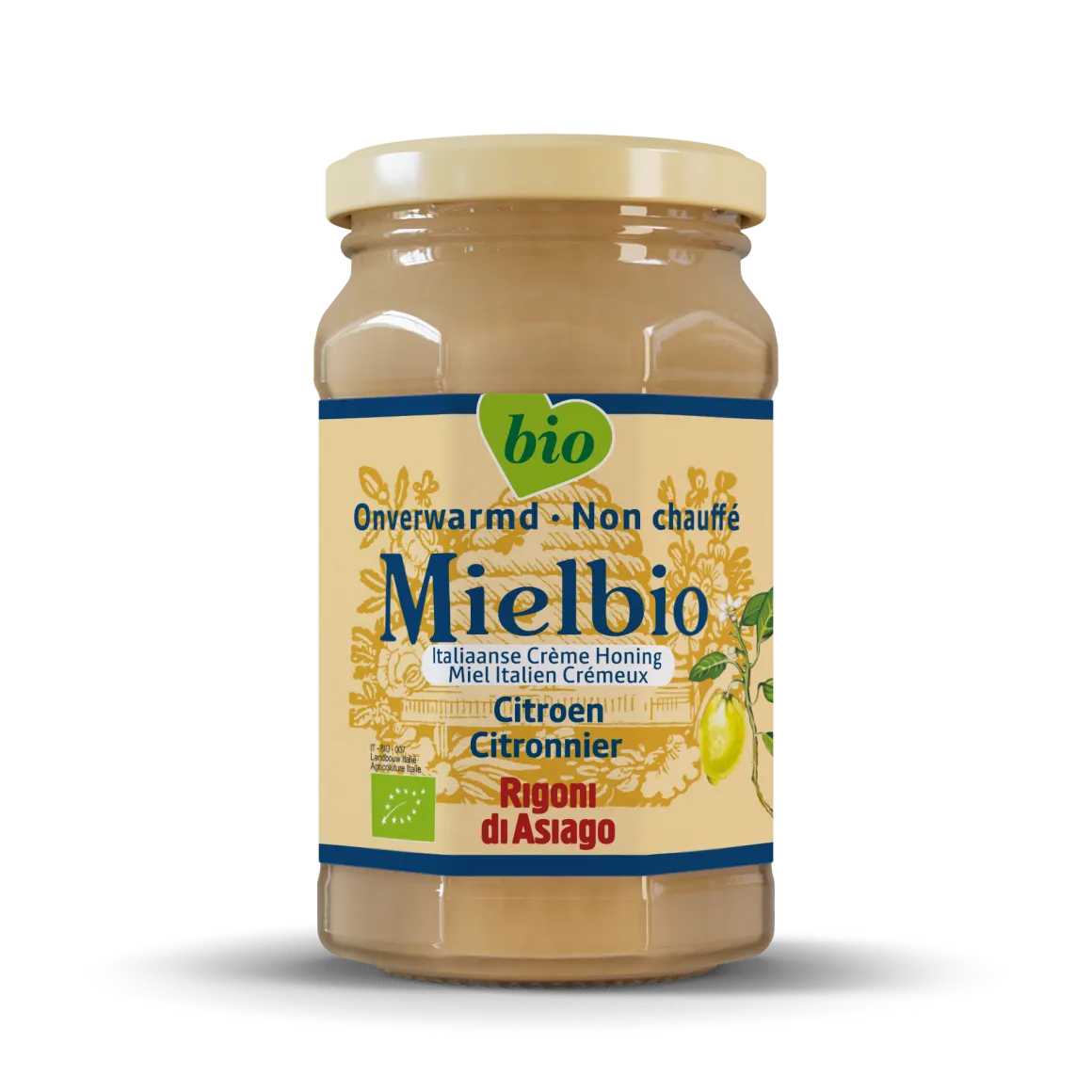 Mielbio Citroen creme honing bio