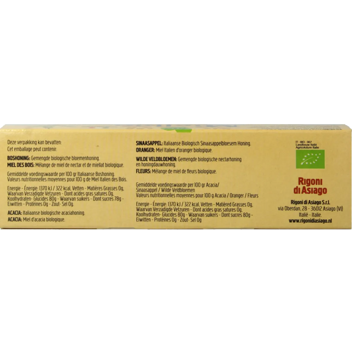Mielbio Honing mix 25 gram bio
