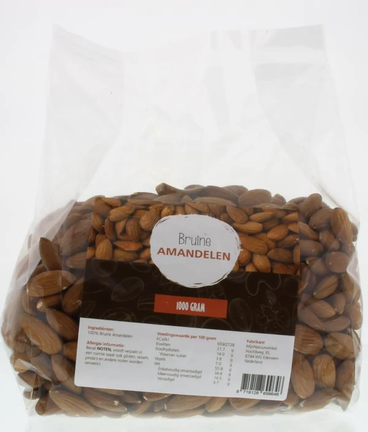 Discount MijnNatuurwinkel Bruine amandelen