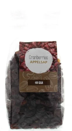 Clearance MijnNatuurwinkel Cranberries gezoet met appeldiksap