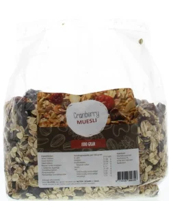 MijnNatuurwinkel Cranberries muesli