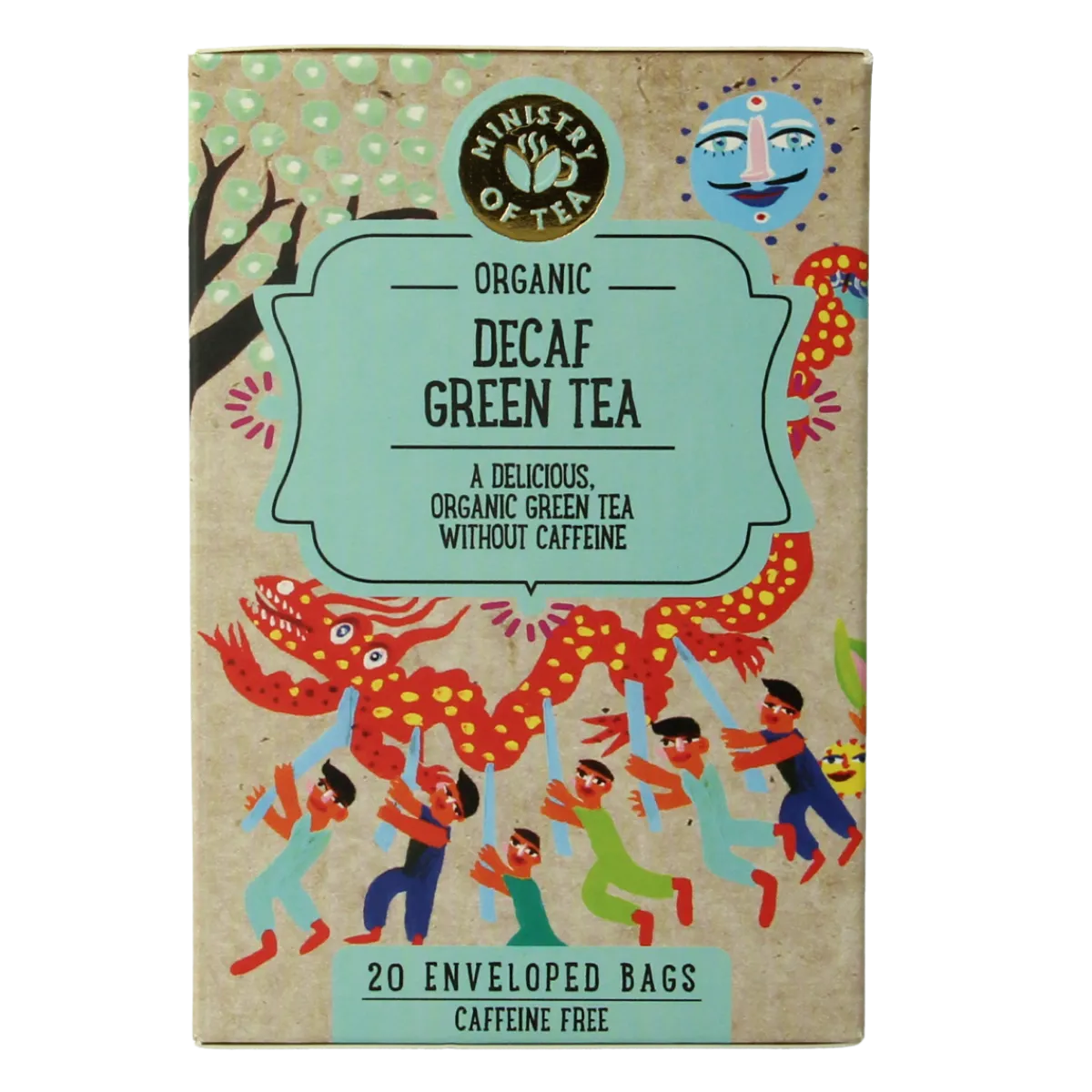 Ministry Of Tea Decaf green tea bio