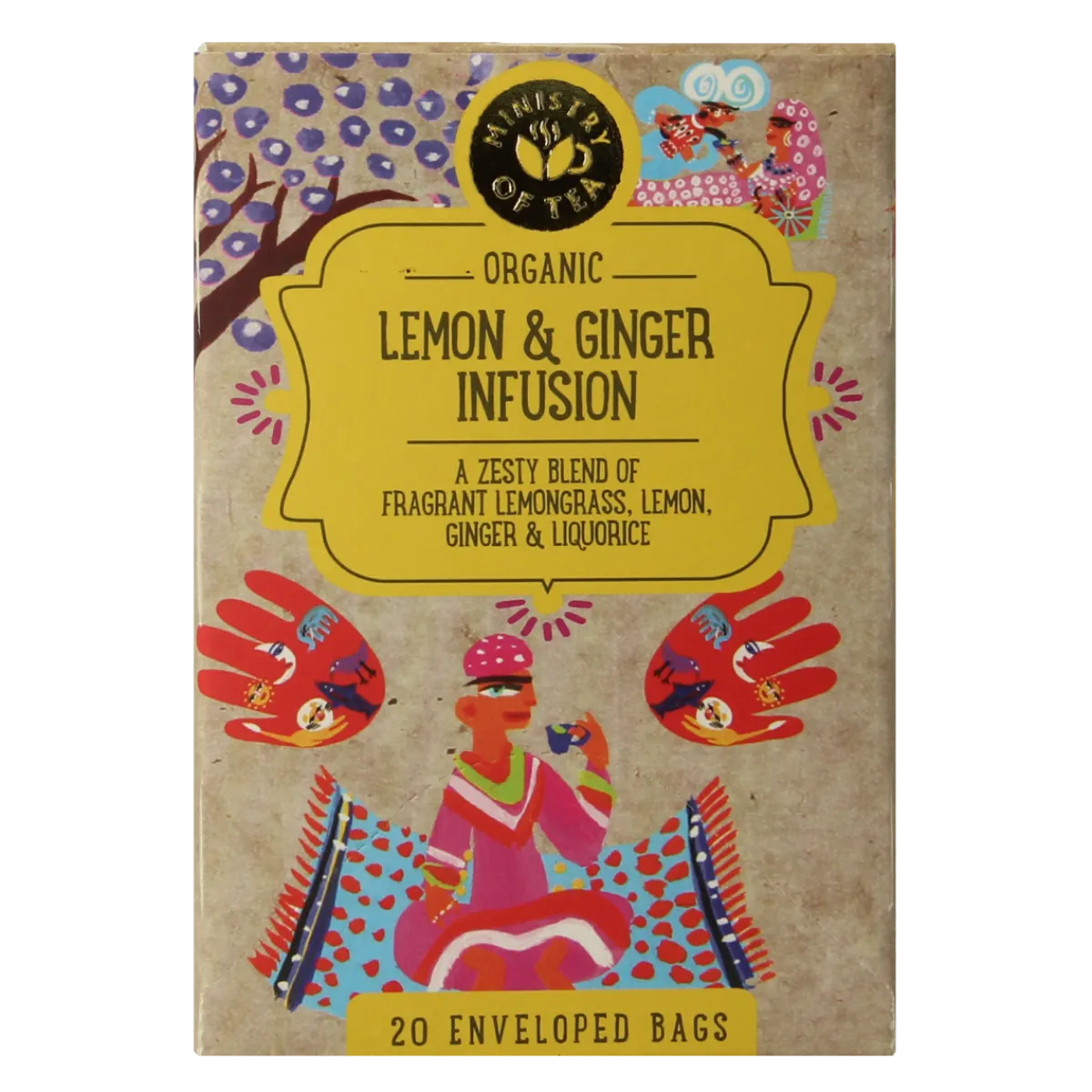 Online Ministry Of Tea Lemon & ginger bio
