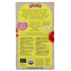 Ministry Of Tea Lemon green tea bio