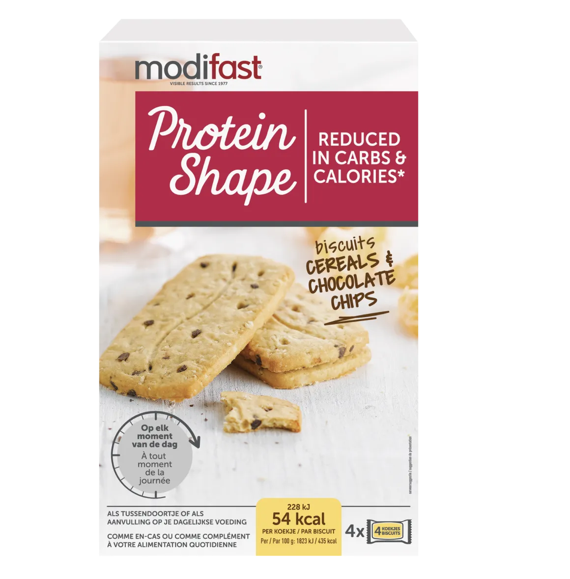 Modifast Proteine shape biscuits cereals & chocolate chips