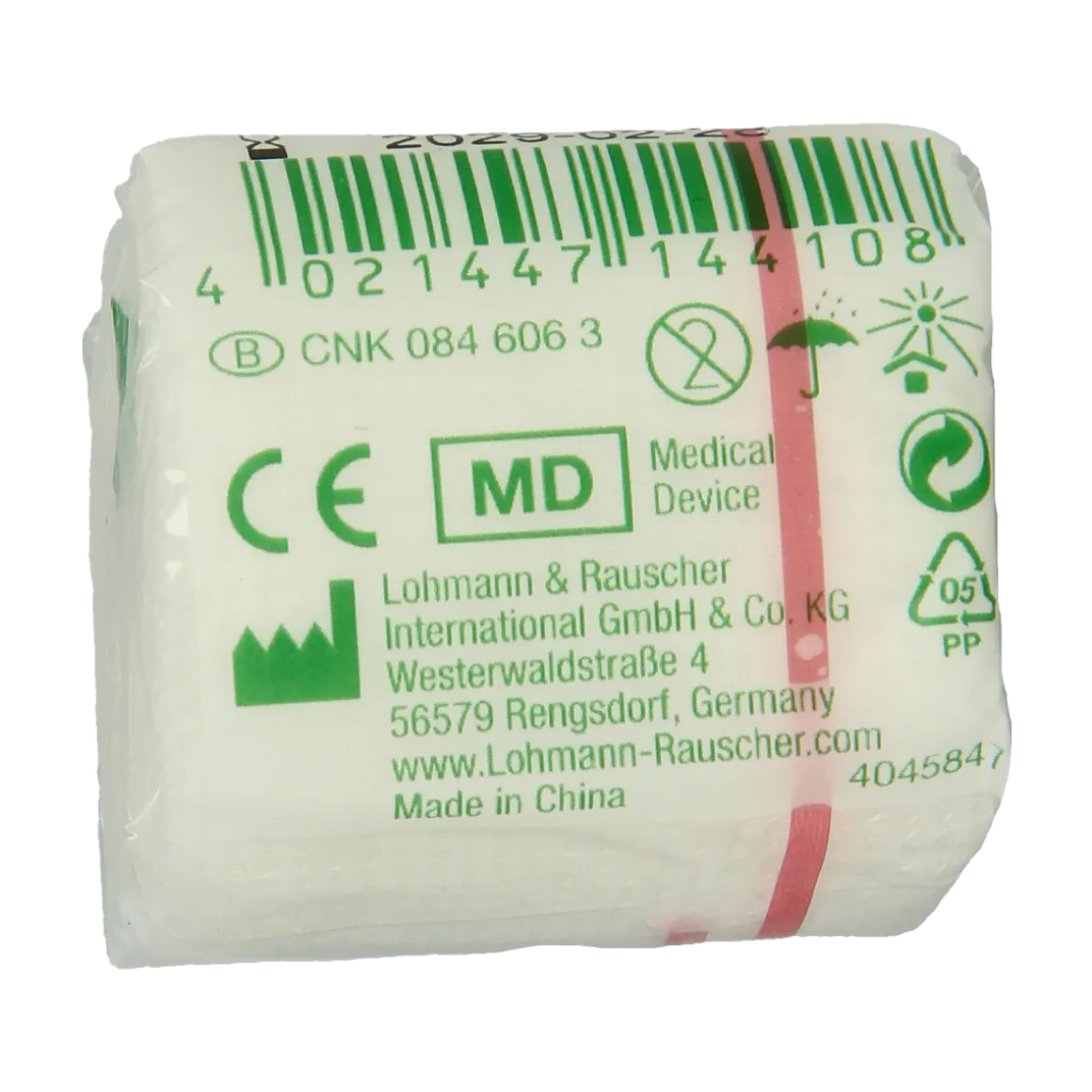 Mollelast Elastisch hydrofiel windsel 4m x 4cm