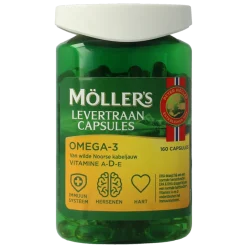 Outlet Mollers Omega-3 levertraancapsules