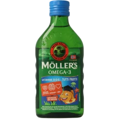 Mollers Omega-3 levertraan tutti frutti