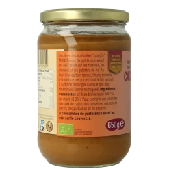 Monki Pindakaas crunchy met zout eko bio