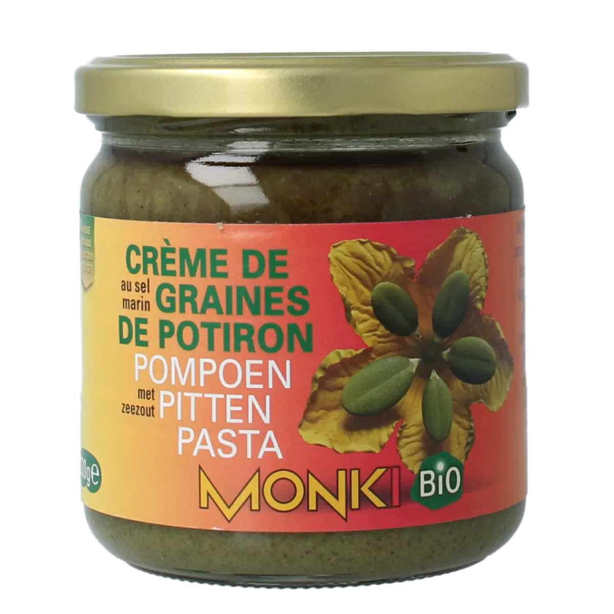 Hot Monki Pompoenpittenpasta bio