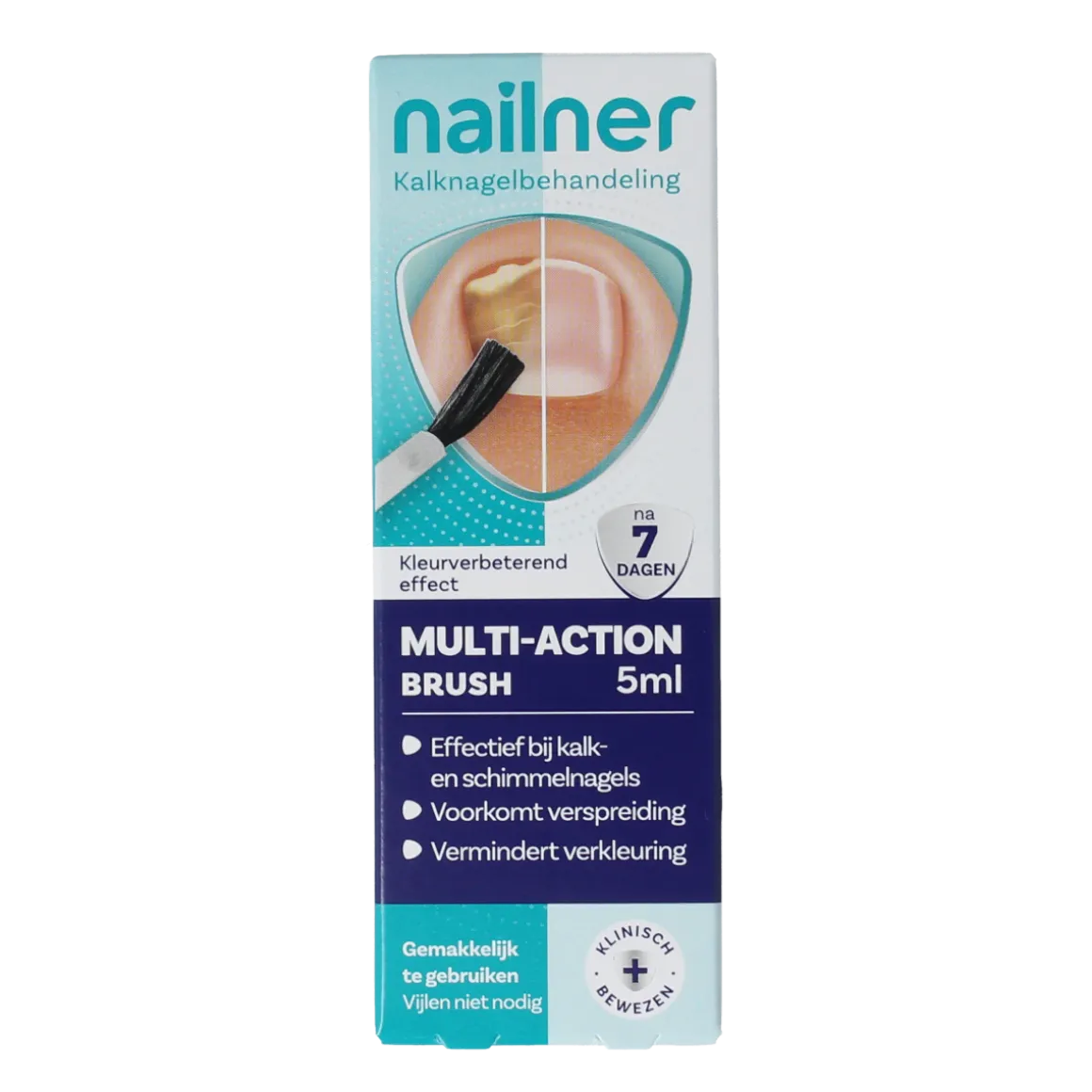 Nailner 2-in-1 brush