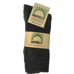 Naproz Thermo sokken zwart maat 43-46
