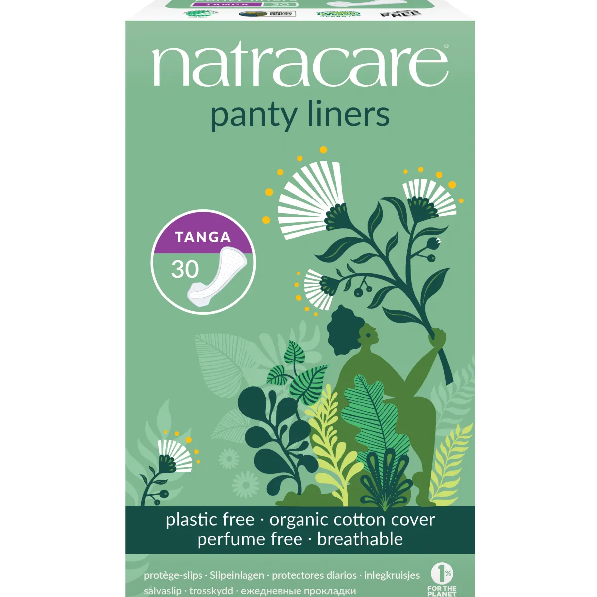 Natracare Inlegkruisjes string
