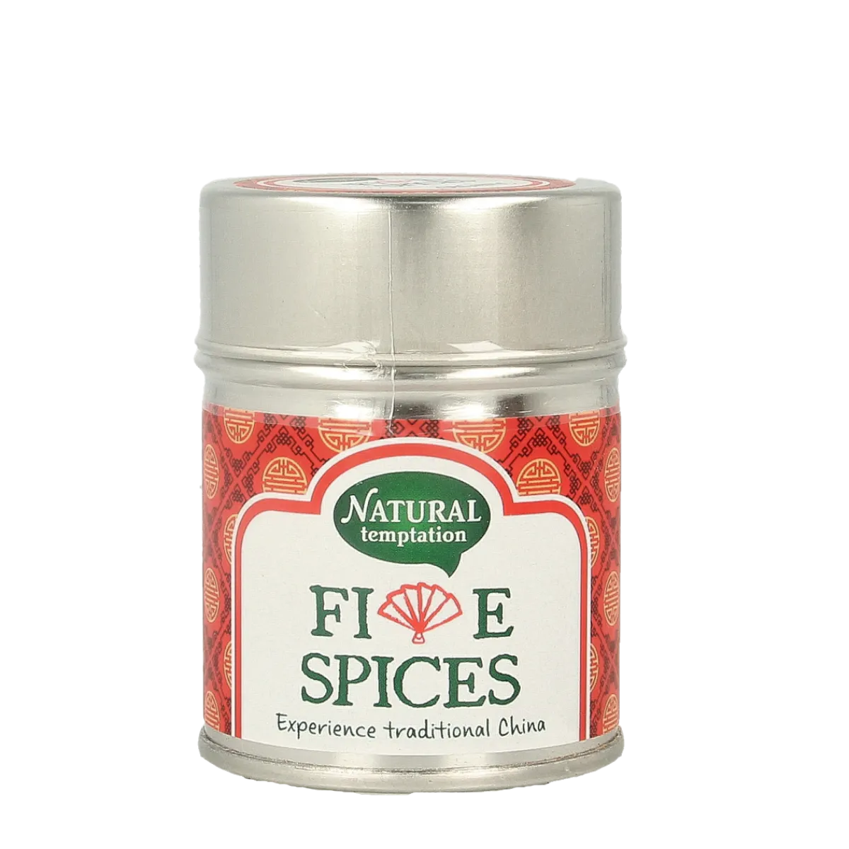 New Natural Temptation Five spices blikje natural spices bio